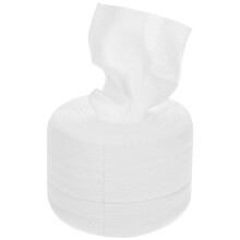 1 Rolo 60 Unidades Toalha Descartável Facial Espessada Algodão