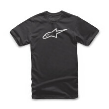 T-shirt Alpinestars manches courtes homme coton Ageless Classic noir blanc