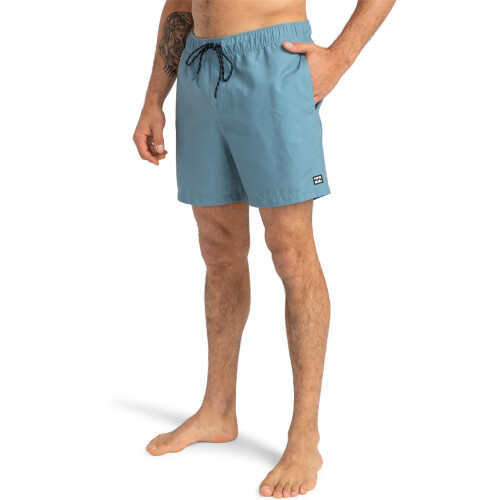 Boardshort Billabong Layback recyclable 40,6 cm 41 cm Bleu Brume