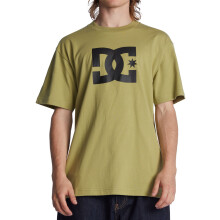 T-shirt DC Shoes manches courtes en coton pour homme, vert olive DC Star