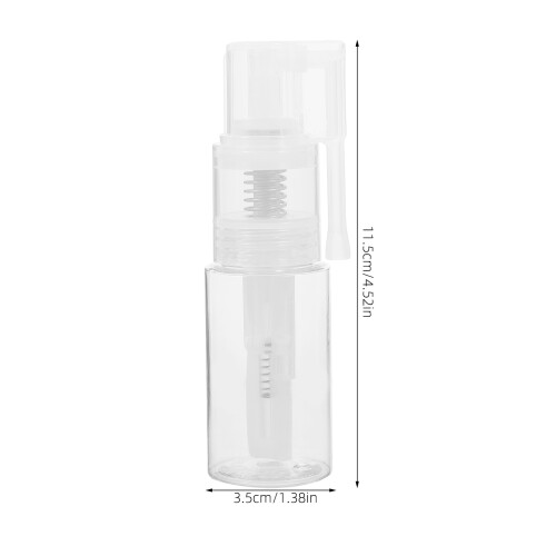 2Pz Spray Polvere Trasparente ABS Facile Usare Per Cosmetici 1