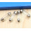 Festoon Bulbs 36 mm SV8.5 12V DC 5W Halogen C5 W White Interior Basic Kit 4x 1