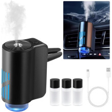Perfumed Car Air Freshener, 30 Ml, Smart Ultrasonic Diffuser, 3 Smart Modes, Compatible With Lithium-ion Battery-powered Vehicles