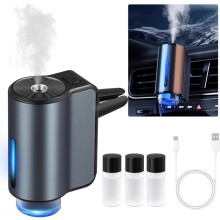Smart Car Air Freshener Universal Rechargeable Smart Car Aromatherapy Humidifier Features 3 Modes/colors Natural Fragrances