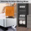 2x Heavy Duty Appliance Roller Trolley Stand Base 7