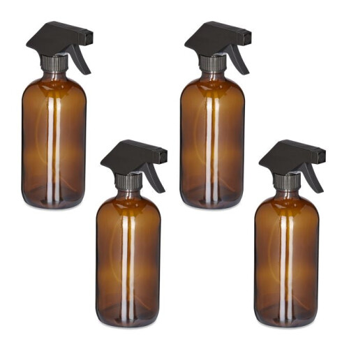 Glassprühflasche 500 ml 4er-Set
