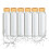6x Getränkeflasche mit Bambusdeckel 500 ml 1