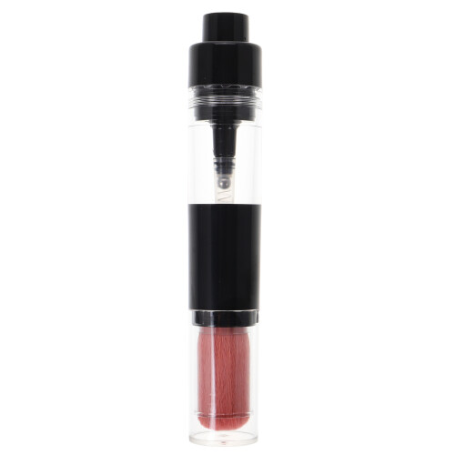 5 Unidades Brocha Rellenable Para Polvo Con Frasco Recargable