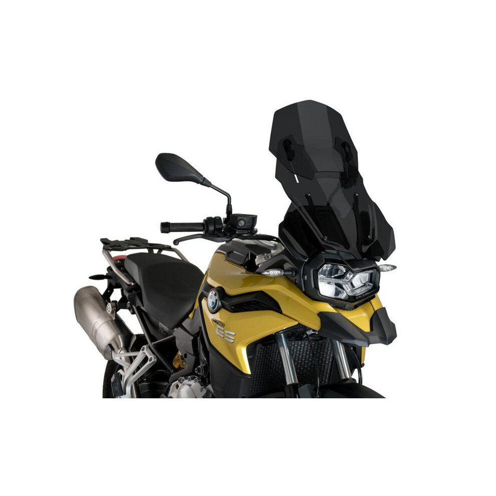 Puig Adjustable Touring Screen Smoke For Bmw F850 Gs Adventure (19-23) Dark 8435529308825