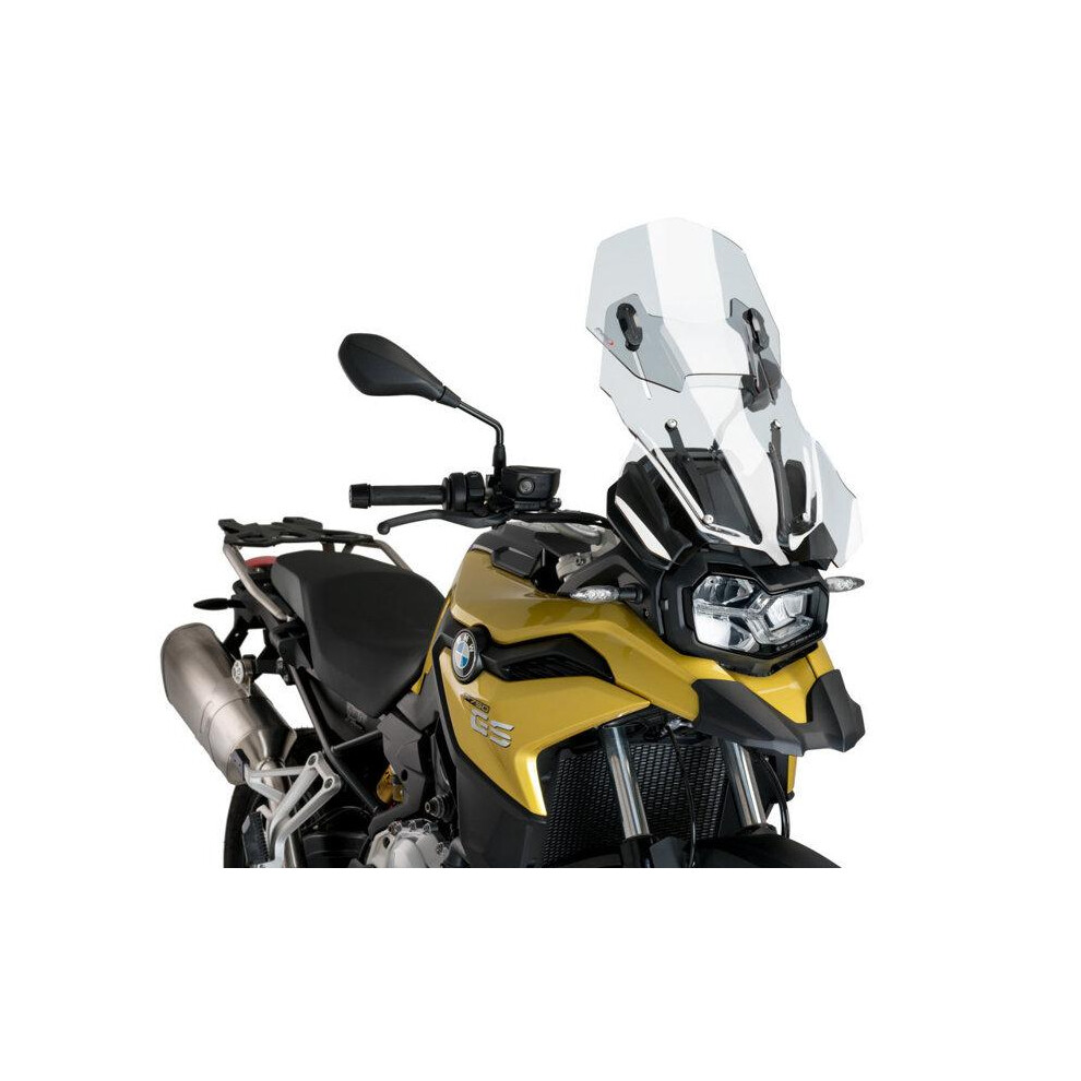 Puig Adjustable Touring Screen Clear For Bmw F850 Gs Adventure (19-23) 8435529308832