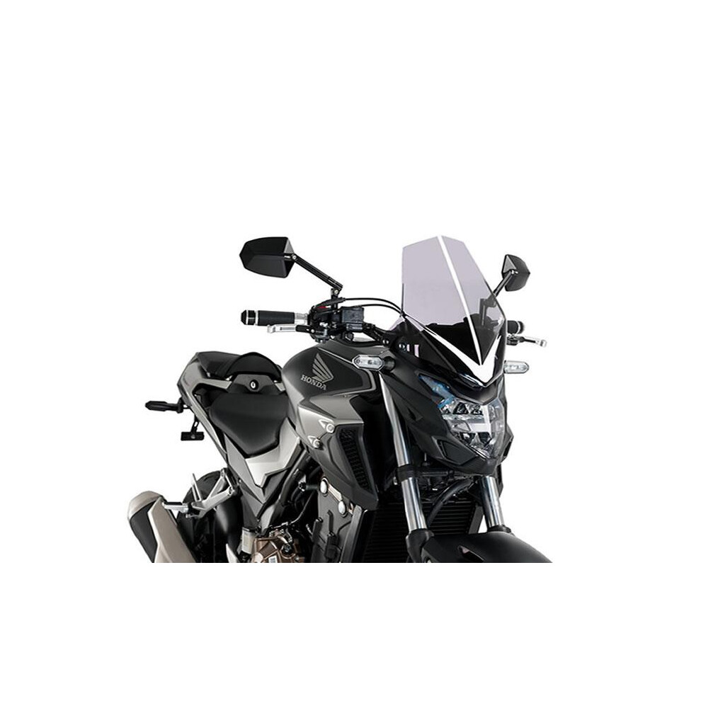 Puig Light Smoke New Generation Sport Screen Honda CB500 F 2016-2024 - Image 4
