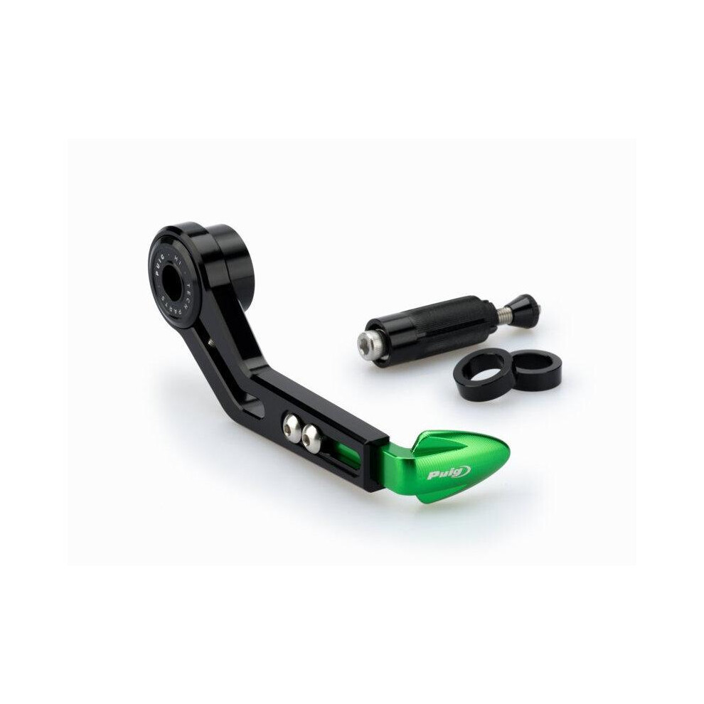 Puig Brake Lever Guard Green 8435529318800
