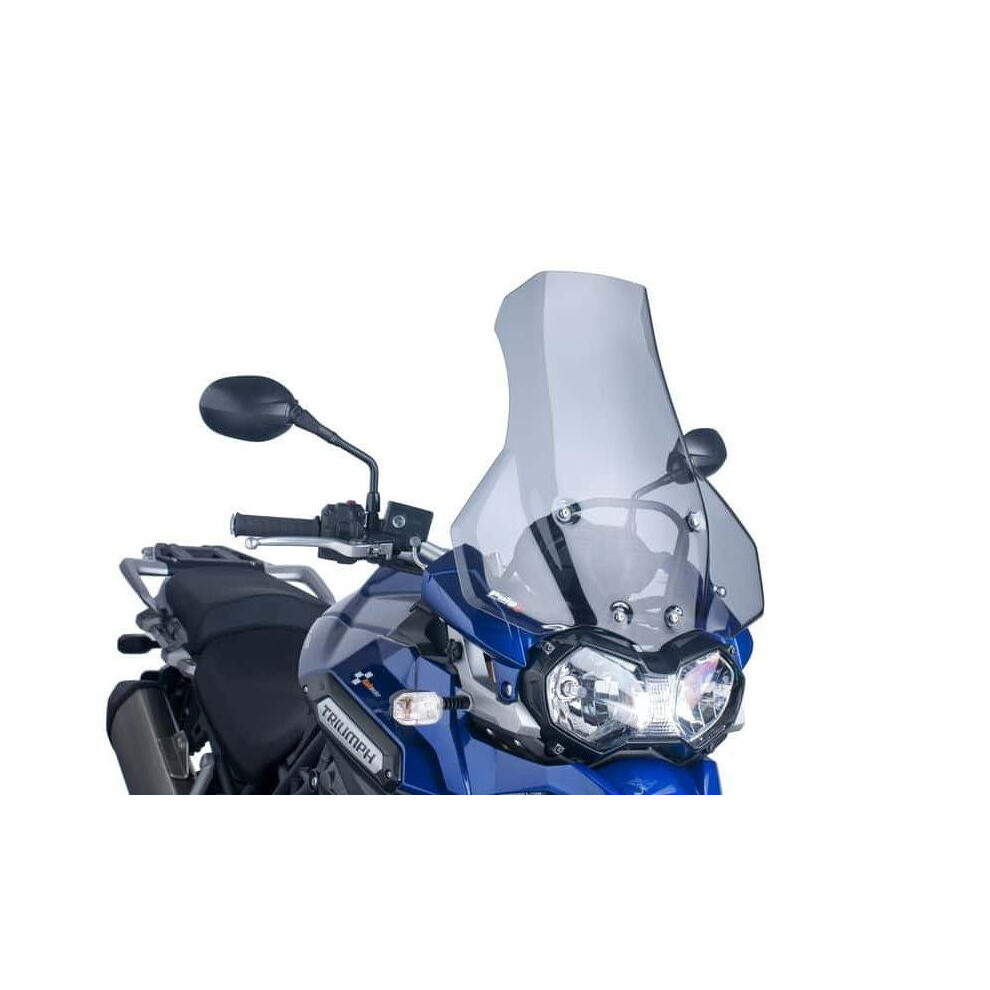 Puig Touring Screen For Triumph Tiger Explorer 1200 (12-15) Black 6000000000783