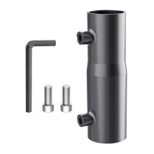 Pipe Adapter Mounting Bracket For Satellite Dish And Outdoor Antennas, Multiangle Adjustment, Easy Installation
