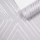 Muriva Lilac Grey Mix Geometric Wallpaper Silver Metallic Vinyl 4