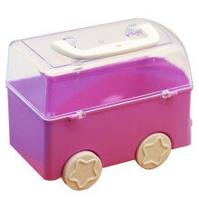 3Pcs Portatodo De Juguete Forma , Organizador Transparente