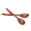 5 Piezas Juego De Cucharas De Madera Natural Para Y 4