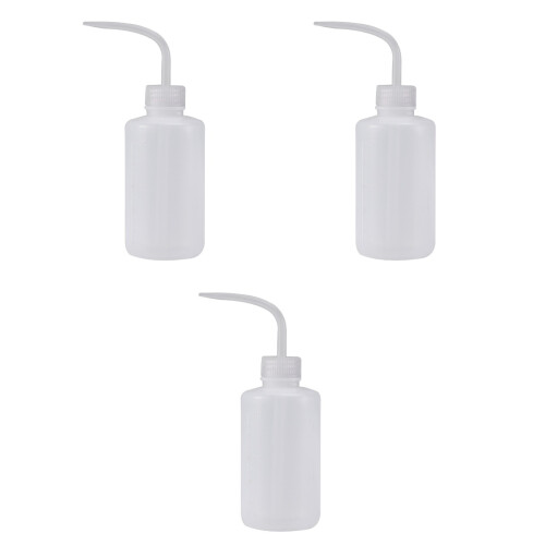 3Pcs 250Ml Empty Ink Bottle Long Mouth Plastic Squeeze Container 2