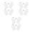 6Paires Hydratants De En Coton Toucher Écran Double 4