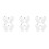 6Paires Hydratants De En Coton Toucher Écran Double 9