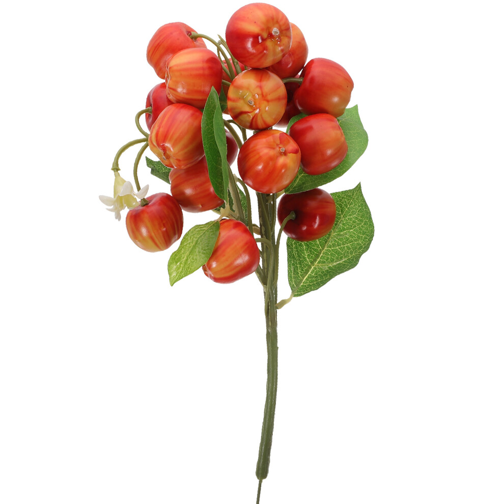 Sztuczna Gałąź Z Sztucznymi JabłKami Do Fotografii-image