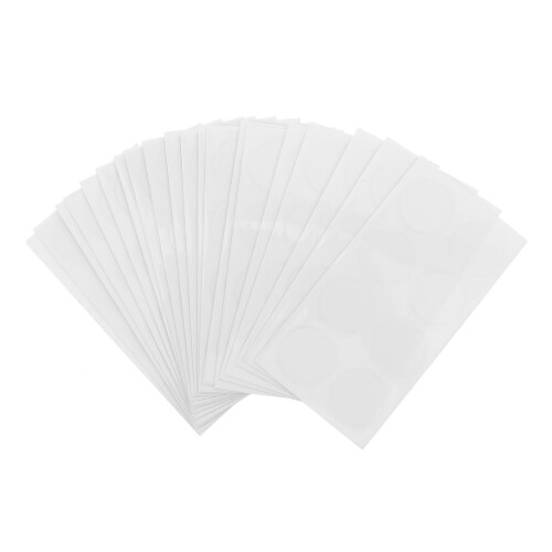 80 Folhas De Etiquetas Com Sensor UV Para Proteção Solar Patches Detecção