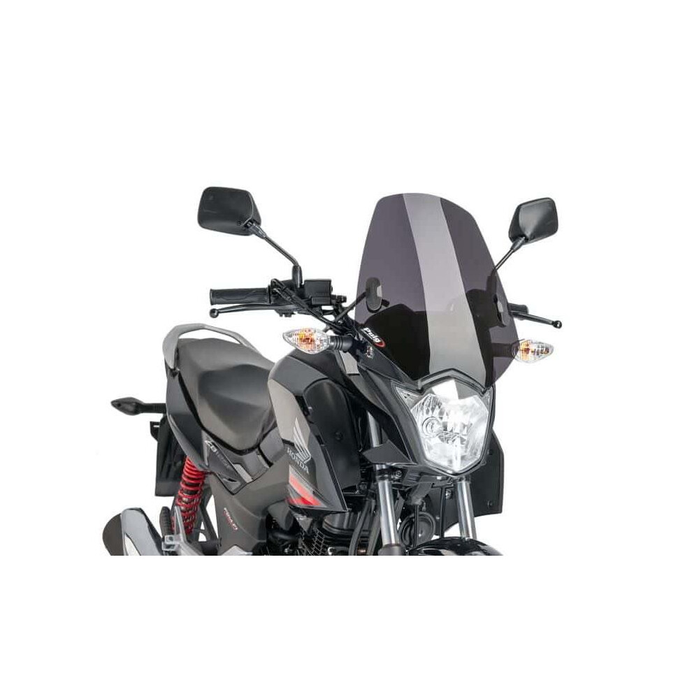 Puig New Generation Sport Screen Smoke For Honda Cb125 F (15-23) Dark 8436571714022