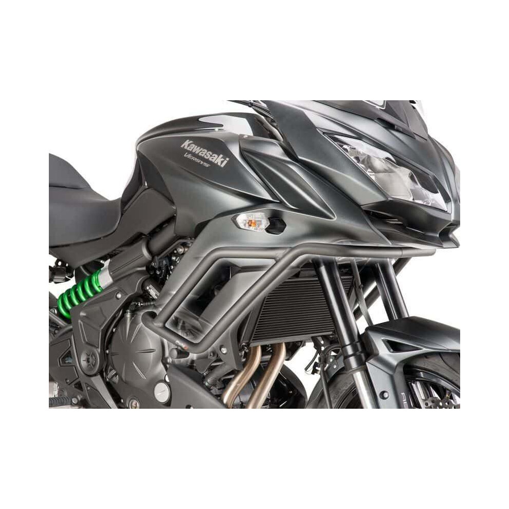 Puig Engine Guard For Kawasaki Versys 650 (15-23) Black 7773000000785