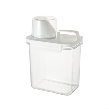 Cereal Dispenser Airtight Storage Set, Cereal Containers Storage Dispenser, Easy Flow Plastic Grocery Container (B)