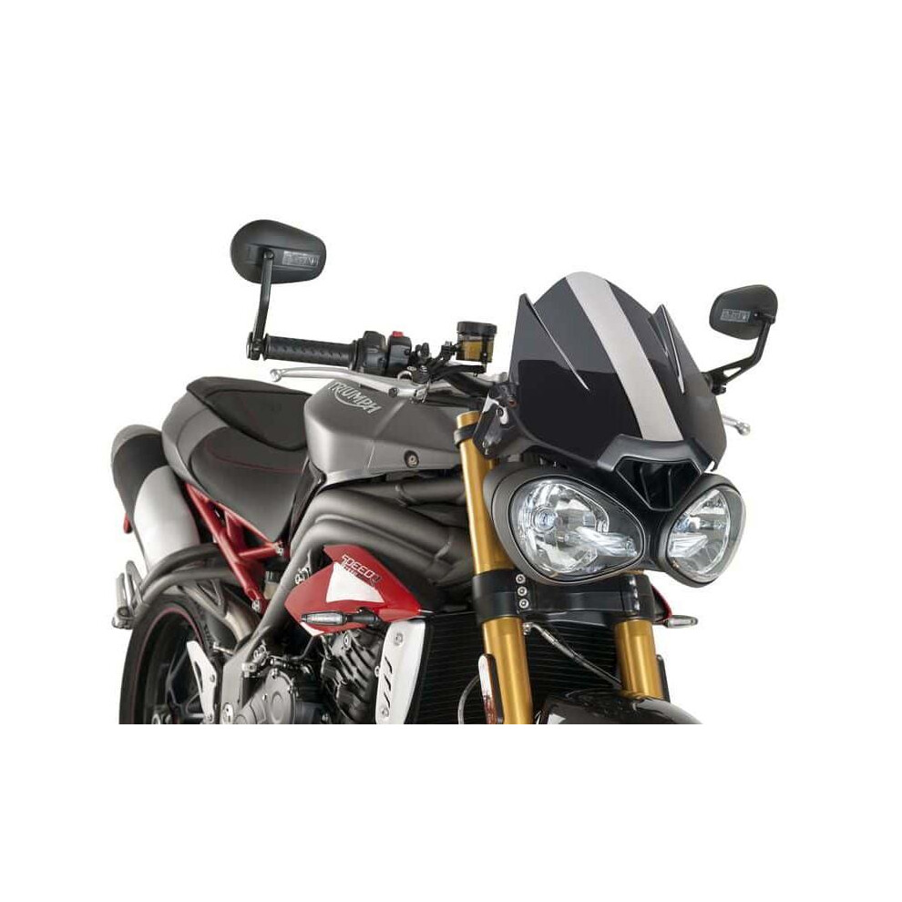 Puig 8929F Windshield Naked New Generation Sport, Smoke Dark 8436571714404