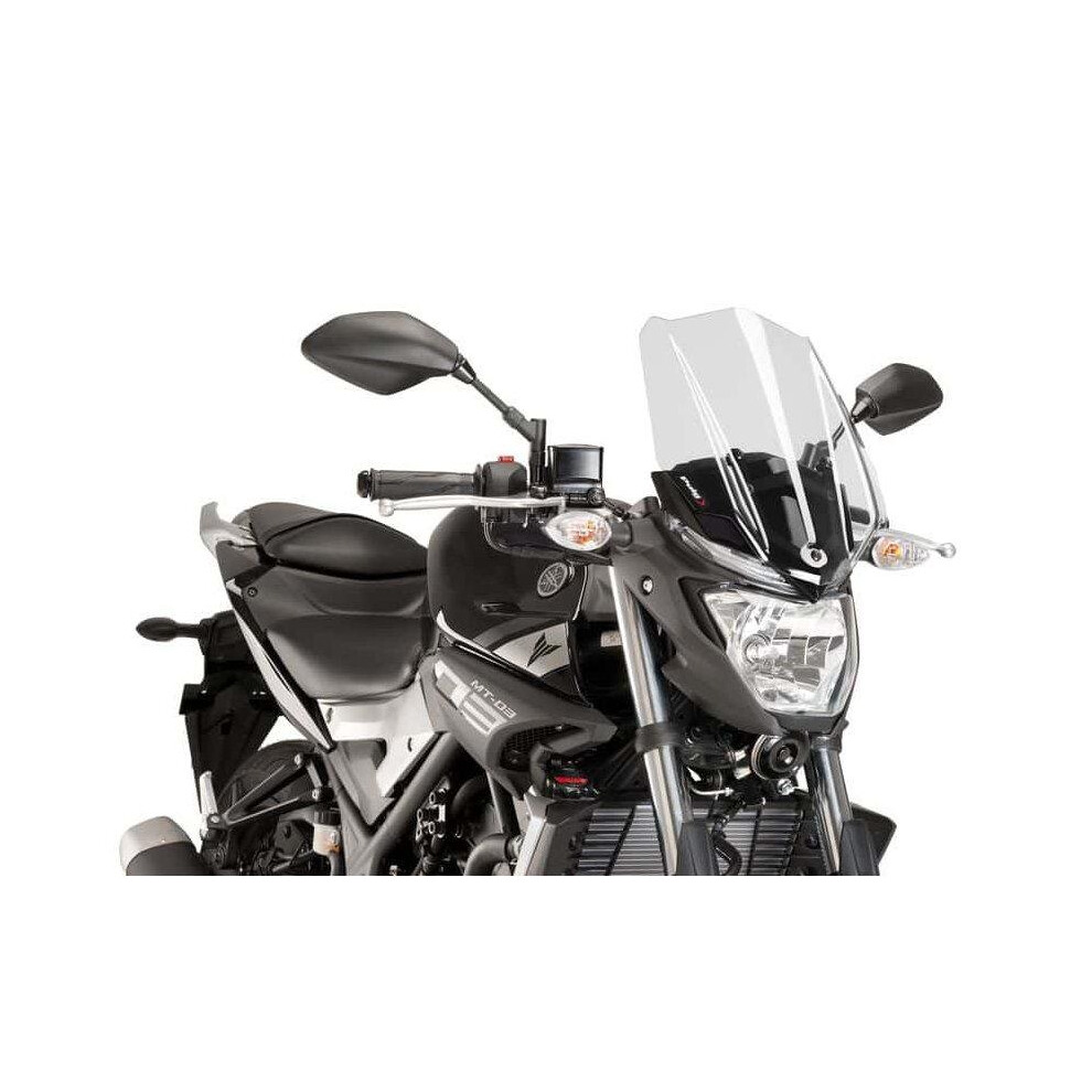 Puig Clear 8932W - New Generation Touring Screen For Yamaha Mt-03 2016-2019 - Image 3