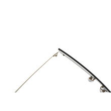 1St Randlose Rechteckige Sonnenbrille Mit Kleinem Rahmen Grau