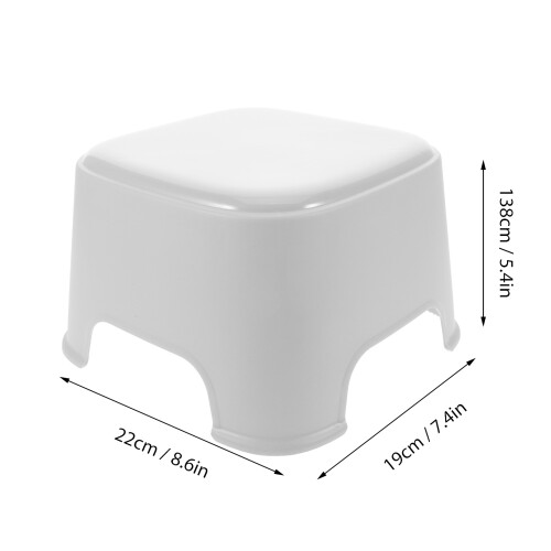 Colored Toddler Step Stool Cómodo Para Inodoro Ducharse 1