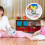 2 pcs inflatable beach balls with globe map pattern, english version 3