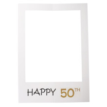 Happy 50º Cumpleaños Marco Manualidades Cabina Fotos