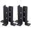 4pcs heavy duty wood fence post base brackets 9