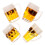 4pcs miniature beer mugs, tiny simulation cups for doll house props 10