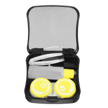 punctuation mark lens case portable storage box random pattern color