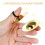 2 Pairs Brass Finger Cymbals For Belly Dancing Percussion 7