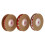 Delicate Polyester Geschenkband Met Hartpatroon Voor Feestdecor 6