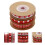 Delicate Polyester Geschenkband Met Hartpatroon Voor Feestdecor 2
