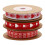 Delicate Polyester Geschenkband Met Hartpatroon Voor Feestdecor 5
