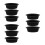 9 Peças Tijelas Silicone Para Espumador 4