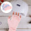 2 De Luvas Para Manicure Uv Sem Dedos Com Proteção 5