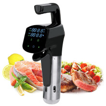 Sous Vide Cooker Machine, Immersion Circulator, Digital Touch Screen, Precise Temp and Time, Quiet Stainless Steel