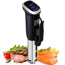 Sous Vide Cooker Immersion Circulator With Temperature Time And Touch Control For Low-Temp Cooking In Kitchen And Party