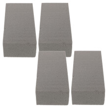 4 Schaumblumen-Moos-Trockenblumen-Basis Floristenbedarf Block