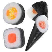4Stk Realistische Sushi Modelle Und Fotoprop