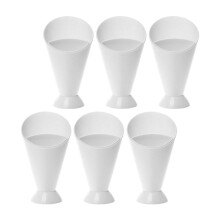 6Stk French-Fry-Dip-Becher Aus Kunststoff PP