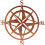 Hanging Compass Decor Rustikale Wanddekoration Für 1 Set 4